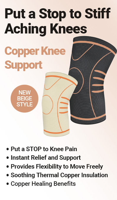 Copper Compression Knee Support